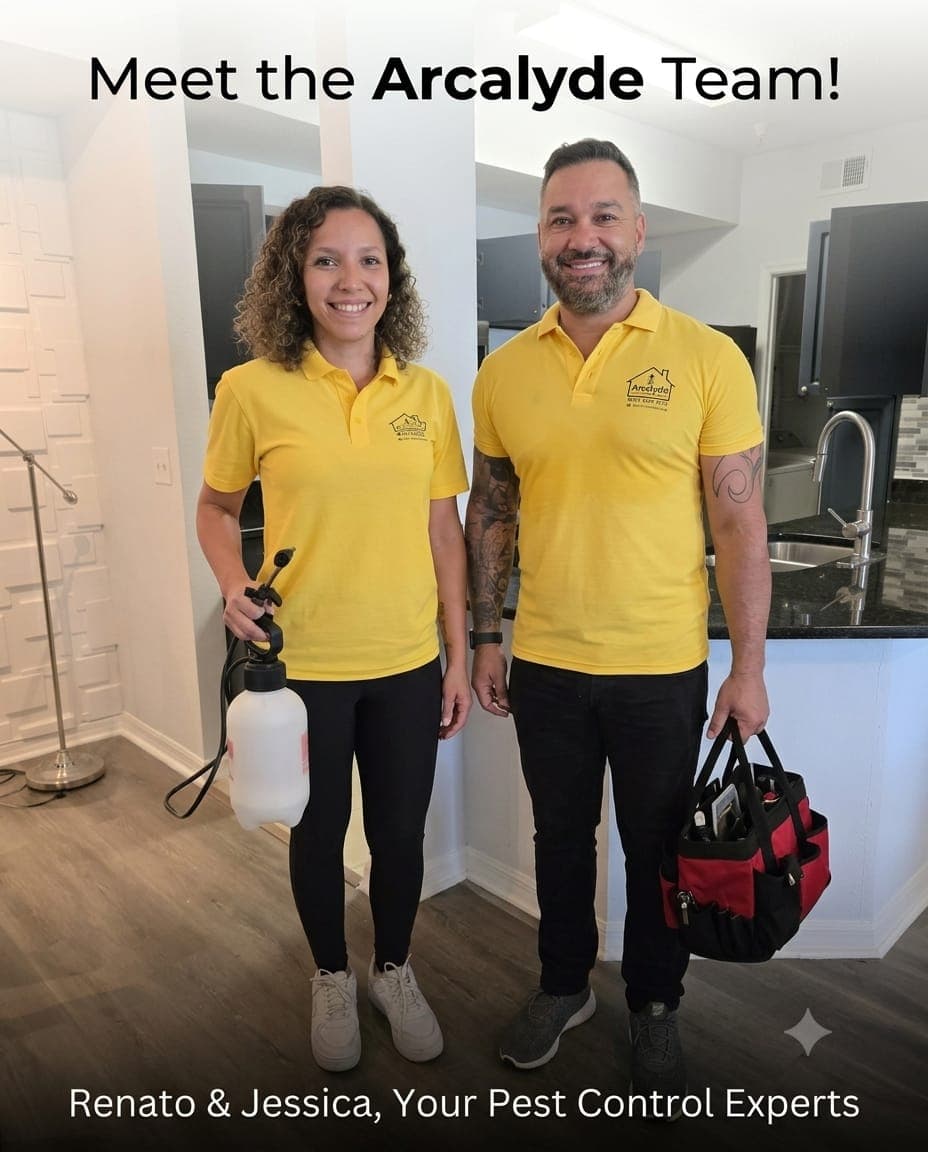 The Arcalyde team — Renato & Jessica